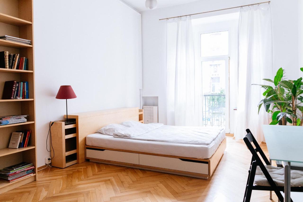 Comfortable & Spacious Lodz City Center Apartment Eksteriør bilde